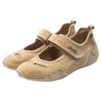 JEEP Women's Casual Mary Jane Flat Sandals 38
