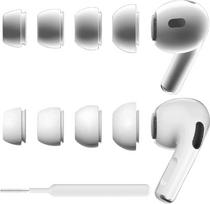 SIXFU 4 dydžių pakaitiniai ausų kištukai, suderinami su "AirPods Pro" ir "AirPods Pro 2", atnaujinti ausų kištukai su silikoniniais antgaliais, įskaitant ypač mažo dydžio su nešiojama laikymo dėžute (XS/S/M/L)