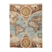 Alte Seekarte Weltkarte Kompass Blankets Flannel Throw Blanket Portable Throw Blankets for Home Bedroom Office Throws Bedspread 80x120cm(31x47inch)