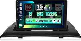 SIXWIN 8 branduolių 6+128G Android 15 automobilinis radijas BMW X3 E83 (2004-2012) su Carplay Android DSP, 1280 x 720, 9 colių jutiklinis ekranas, su GPS WiFi Bluetooth 5.0 USB FM RDS radijas Mirror Link + 32 juostų ekvalaizeris