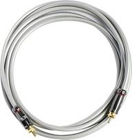 SKW žemų dažnių garsiakalbio kabelis, RCA kabelis nuo vyriško iki vyriško skaitmeninio koaksialinio garso kabelio - PVC - S/PDIF RCA, skirtas teatrui/HDTV/žemų dažnių garsiakalbiui/Hi-Fi sistemoms/namų kinui (1 m/pilka)