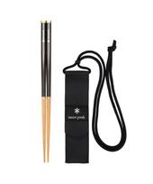 Snow Peak Wabuki Carry-On Chopsticks SCT-111-EC Black Lsize Online Limited Japan