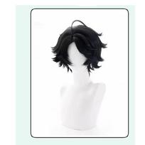 Clown Circus Cosplay Costume Wig Hat Halloween Unisex Plus Size Accessories (as the picture,XS)