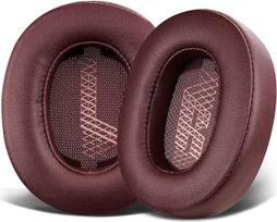 SOULWIT minkšti baltyminės odos pakaitiniai ausų įdėklai "JBL Live 500BT/Live 500 BT Around-Ear" belaidėms ausinėms, pakaitiniai įdėklai su triukšmą izoliuojančiomis putomis