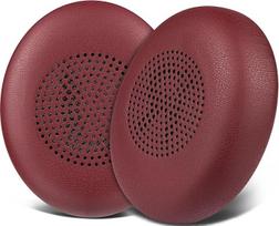 SOULWIT pakaitiniai ausų įdėklai "Jabra Evolve2 65" (65MS 65UC USB)/"Evolve2 40" (40UC 40MS USB)/"Elite 45h" belaidėms ausinėms Pakaitiniai įdėklai su minkštesne proteino oda