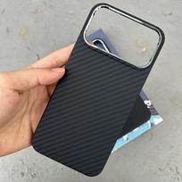 Ultra Thin Aramid Fiber Case for iPhone 17 Pro Max For MagSafe Magnetic Cover Really Carbon Fiber Full Lens Protection iPhone Air