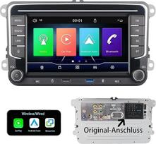 Specialus radijo imtuvas VW Golf 5, 6, T5, Polo 6R, Passat mit Linux-System | Kabelloses CarPlay/Android Auto/Bluetooth/FM/AM/RDS/USB HiFi 100W