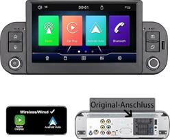 Stereofoninė sistema Auto Linux su specialiu interfaccia per FIAT Panda 2013-2020 | CarPlay/Android Auto Wireless/Bluetooth/FM/AM/RDS/USB HiFi 100W (2003-2012)
