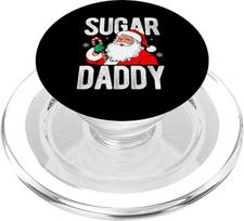 Sugar Daddy Vintage Weihnachtsmann Sugar Daddy PopSockets PopGrip für MagSafe