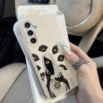 Lychee Texture Phone Case For Samsung A56 5G A16 A17 A57 A37 A55 A36 A53 A35 A34 A06 A07 A26 A05S S26 Ultra S25 S24 FE S23 Cover Galaxy S24 Ultra