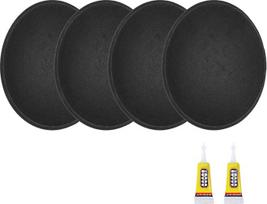 tiekimo žemėlapis Lautsprecher-Staubkappen, 115 mm Außendurchmesser, Kuppel-Papierkappe, Subwoofer-Spulenabdeckkappen mit Reparaturkleber für Lautsprecher, Dekoration, Zubehör, Reparatur, 4 Stück