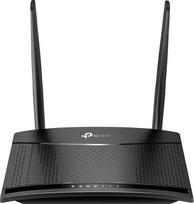 TP-Link TL-MR100 LTE maršrutizatorius, 4G maršrutizatorius, palaiko SIM korteles, 4G Cat4 iki 150Mbps, WLAN 2,4 GHz N300, 2 x 100Mbps prievadai, "Plug and Play", iki 32 įrenginių, vaikų valdymas, svečių tinklas