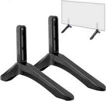 TV pagrindo kojelės Universalus TV pagrindo stovas, suderinamas su daugeliu 32"-55" televizorių Televizoriaus stovo kojos Išmaniosios televizoriaus stalo kojelės Plokščiaekranio televizoriaus atsarginė bazė be gręžimo