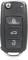 Unifizz VW Beetle Caddy Jetta 2011-2013 m. pakaitinis nuotolinio valdymo rakto korpuso dangtelis 3 mygtukų juodas 5K0-837-202