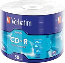 Verbatim CD-R Extra Protection 700MB 50 vnt.