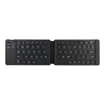 Mini Wireless Bluetooth Compita sulankstoma klaviatūra Nešiojama klaviatūra, skirta iPad planšetiniam kompiuteriui Smart Phone Slient Click