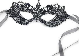 VILIA Maskarado kaukės moterims Seksualios merginos Nėriniai akių kaukė Venecijos maskarado pokylis Šalis kaukė juoda