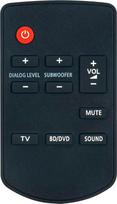 VINABTY N2QAYC000084 Pakaitinis nuotolinio valdymo pultas N2QAYC000084 Garso juostos nuotolinio valdymo pultas, skirtas "Panasonic Soundbar SC-HTB65 Sc-htb65 SA-HTB65 Sa-htb65 nuotolinio valdymo pultas
