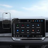 VW 12,9 Zoll Display, Tayron 2025-2026 ir T-ROC 2026 mini rankinis laikiklis, skirtas iPhone, Samsung, Android ir kt.