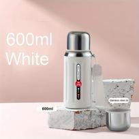 1 vnt 600 ml 800 ml vakuuminės kolbos izoliuoti vandens buteliai Kelioniniai termo puodeliai karštiems ir šaltiems gėrimams vasaros žiemos gėrimų dovanoms Stainless Steel