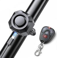 WSDCAM USB įkraunamas dviračio signalas su nuotolinio valdymo pulteliu 110 dB garsiai reguliuojamas garsumas Belaidė transporto priemonių apsaugos signalizacijos sistema Prieš vagystę Vibracijos judesio jutiklio signalizacija Automobilio priekaba Motocikl