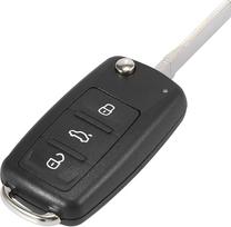 X AUTOHAUX 434 MHz 5K0837202AD Belaidžio įvažiavimo nuotolinio valdymo pultelis "Beetle" 3 mygtukai