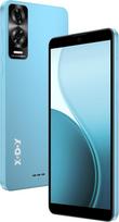 XGODY X33 išmanusis telefonas be sutarties, 6 colių 4G dviejų SIM kortelių pigus mobilusis telefonas, aštuonių branduolių, "Android 15 Go", 3GB + 32GB/128GB išplečiama, 8MP + 5MP kamera, veido ID, GPS, mėlynas