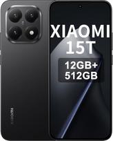XIAOMI 15T išmanusis telefonas, 12GB + 512GB - "MediaTek Dimensity 8400" procesorius - "Ultra", 5500 mAh baterija su greituoju įkrovimu 67 W, "Leica" 50 MP kamera, IP68 atsparumas, juodas (su įkrovikliu)