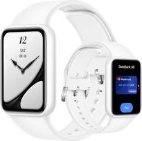 XIAOMI Smart Band 10 Pro NFC, fitneso matuoklis moterims ir vyrams, 1,74" AMOLED ekranas, geresnis skalės algoritmas, 21 laiko akumuliatorius, Android ir iOS, 150+ Sportmodi, GNSS, 5ATM, keramikinė balta
