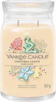 Yankee Candle Signature Scented Candle Didelė ilgai deganti žvakė "Christmas Cookie" sojų vaško mišinys
