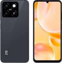 ZTE išmanusis telefonas "Blade A55 Android 14" (17,14 cm (6,75 colio) HD+ ekranas, 4G LTE, 4GB RAM, 64GB vidinės atminties, 13 MP pagrindinė kamera su dirbtiniu intelektu ir 8 MP priekinė kamera, dvi SIM kortelės, 2024 m.), juodas