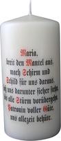 Žvakė "Maria breit den Mantel aus" Apie 120/60