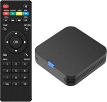 ZUMKUNM Box Quad Core 4K 3D 2.4G DLNA išmanusis mini kompiuteris paverčia jūsų televizorių išmaniuoju televizoriumi (2G RAM/16G ROM)