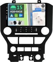 [4GB + 64GB] "Android 14" automobilinis radijas "Ford Mustang 2015-2021" - [integruotas "CarPlay"/"Android Car"/DSP/GPS]-9 colių IPS jutiklinis ekranas CAM+MIC-DAB/Mirror Link/Bluetooth 5.0/AHD/360 kamera/WiFi/USB/4G