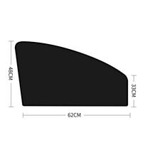 Magnet Car Side Window Sun Shade Front/Rear Car Window Curtain Folding Auto Visor Reflector Summer UV Protection Sunshade Cover
