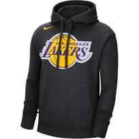 Nike X NBA Los Angeles Lakers Fleece Logo Hoodie Men Hoodies Black DN4709-010 L
