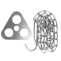 Outdoor Camping Tripod Pot Hanger Picnic Fire Stand Stainless Steel Tripod Hook Camping Supplies