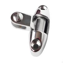Bimini Deck Hinge, Stainless Steel Marine Boat Top Fitting for Car Bolt Type