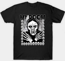 MF Doom Short Sleeve  Mens Unisex S-3XL Black Fan Art Unisex T-Shirt XL