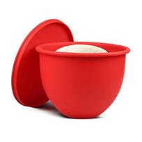 Blender Bowl Liner Silicone Mixing Insert Noise Minimization A raudona