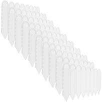 2m Garden Lawn Ground Edging Fence Outdoor Grass Border Fencing Plastic Yard Landscape Pathway DIY Decorative