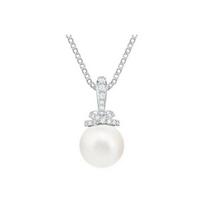 Swarovski Pearl Necklace Women necklaces Silver 5452584 Box