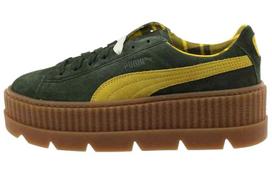 PUMA Cleated Creeper Rihanna Fenty Suede Green Women's 366268-01 38