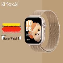 KMaxAI Milanese Stainless Steel Watch Strap for Honor Watch 5