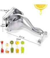 Fruit Juice Squeezer,Aluminum Alloy Juice Press,Hand Juicer Squeezer, Orange Squeezer Hand Press