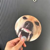 Brand-New Premium-Quality Creative Premium-Quality Rhubarb Superior-Grade Dog Called Two-Change Superior-Grade Expression First-Class Raster OneSize