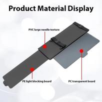 Sun Blocking Car Sun Visor Extender Anti-Glare Car Window Sunshade New Anti-Glare Sun Blocker juoda