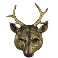 Pros Face Mask Anime Cosplay Pros Kabuki Kitsune Mask Deer Head  Mask Animal Mask Halloween Mask auksas