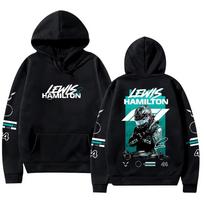 Lewis Hamilton Čempiono Hoodis Motorsporto Apranga Ralikės Gerbėjo Dovana Megztiniai Naujas Raštas Unisex Vintažinis Spausdintas Megztinis 4XL
