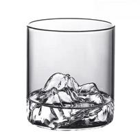 175/300ML Creative Glass Mountain Viewing Cup Mountain Teacup Japanese Cup Household High Beauty Water Mug M